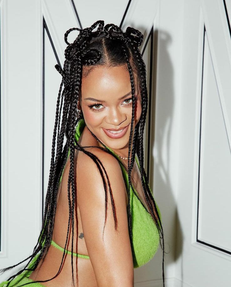 Trenzas africanas Rihanna 3