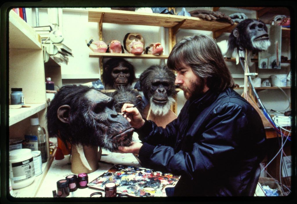 rick baker - mascaras - protesis - maquillaje - efectos especiales - el planeta de los simios